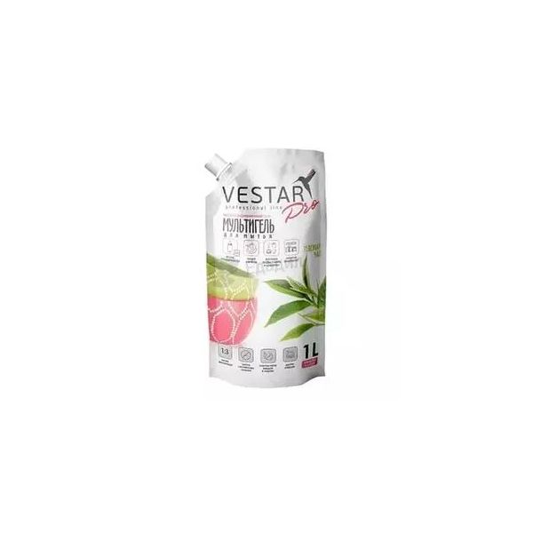 

Гель для мытья посуды Vestar Pro зеленый чай 1 л