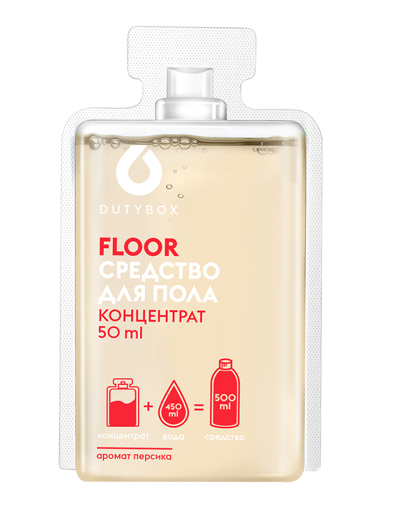 

Жидкость DutyBox Floor Концентрат персик для пола 50 мл