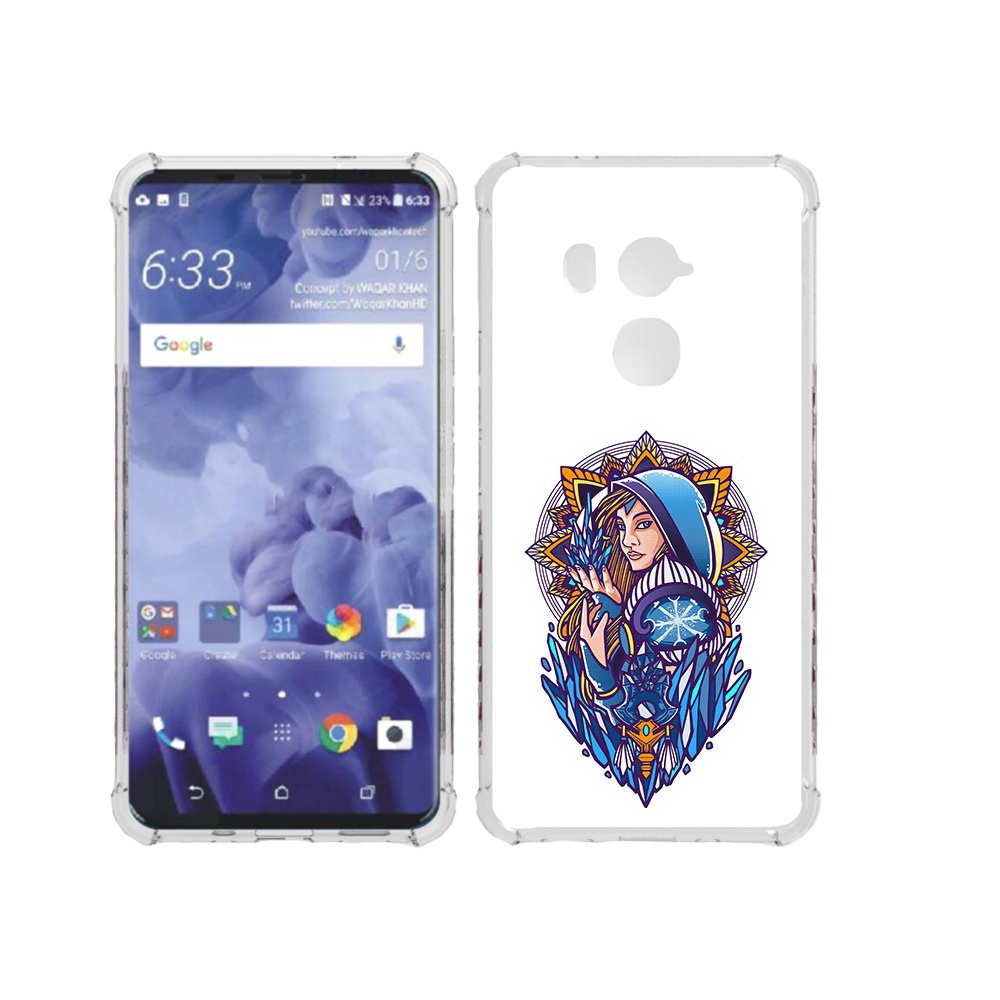 

Чехол MyPads Tocco для HTC U11 Plus кристал мейден дота 2, Прозрачный, Tocco
