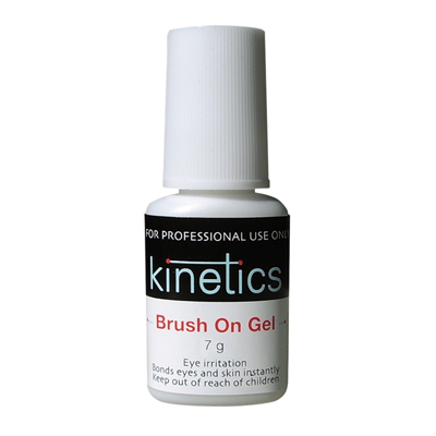 фото Клей для типсов kinetics brush on gel 7 мл