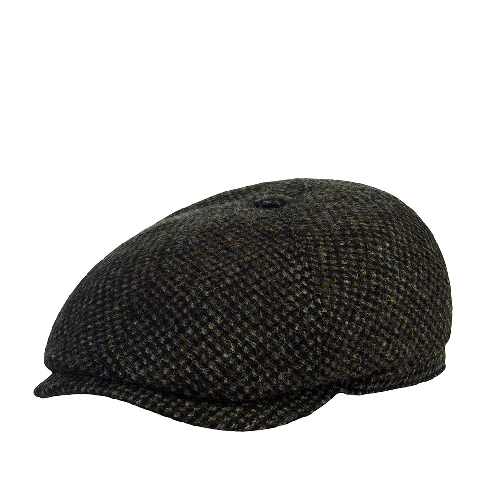

Кепка шестиклинка унисекс Stetson 6640902 6-PANEL CAP HARRIS TWEED оливковая/черная, р, Хаки, 6640902 6-PANEL CAP HARRIS TWEED