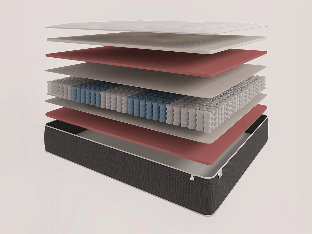 

Матрас Evita Beauty Medium 180x190, Белый;серый, Beauty Medium