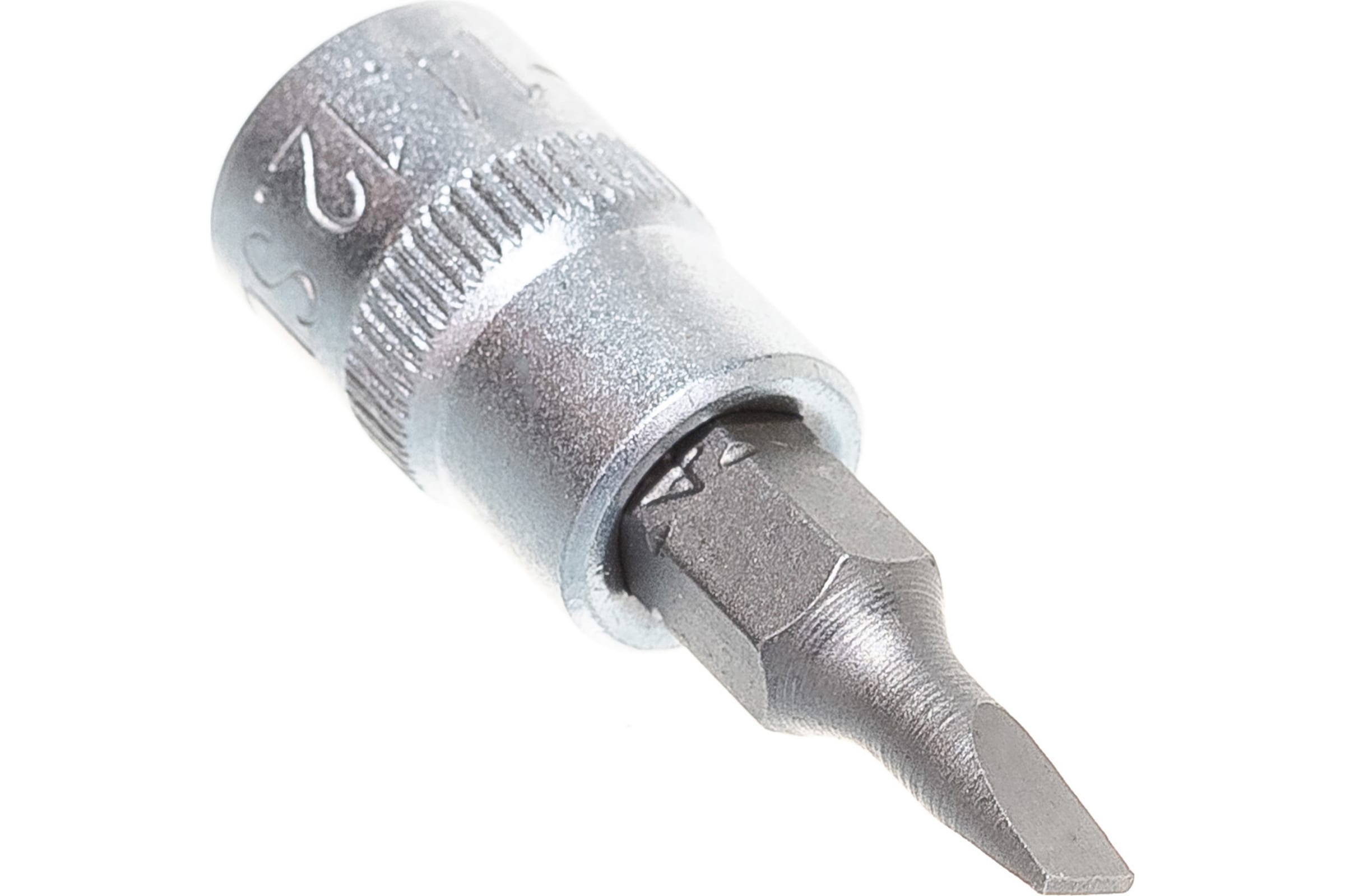 Станкоимпорт Короткая торцевая вставка с битой 1/4" SL4 CS-14.12.SL4 100040897887