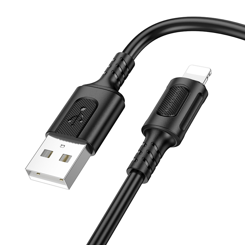 

Кабель Lightning-USB Borofone BX111i 1м черный, BX111i