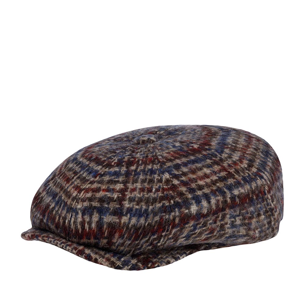 

Кепка восьмиклинка унисекс Stetson 6840329 HATTERAS VIRGIN WOOL серая/бордовая, р, Разноцветный, 6840329 HATTERAS VIRGIN WOOL