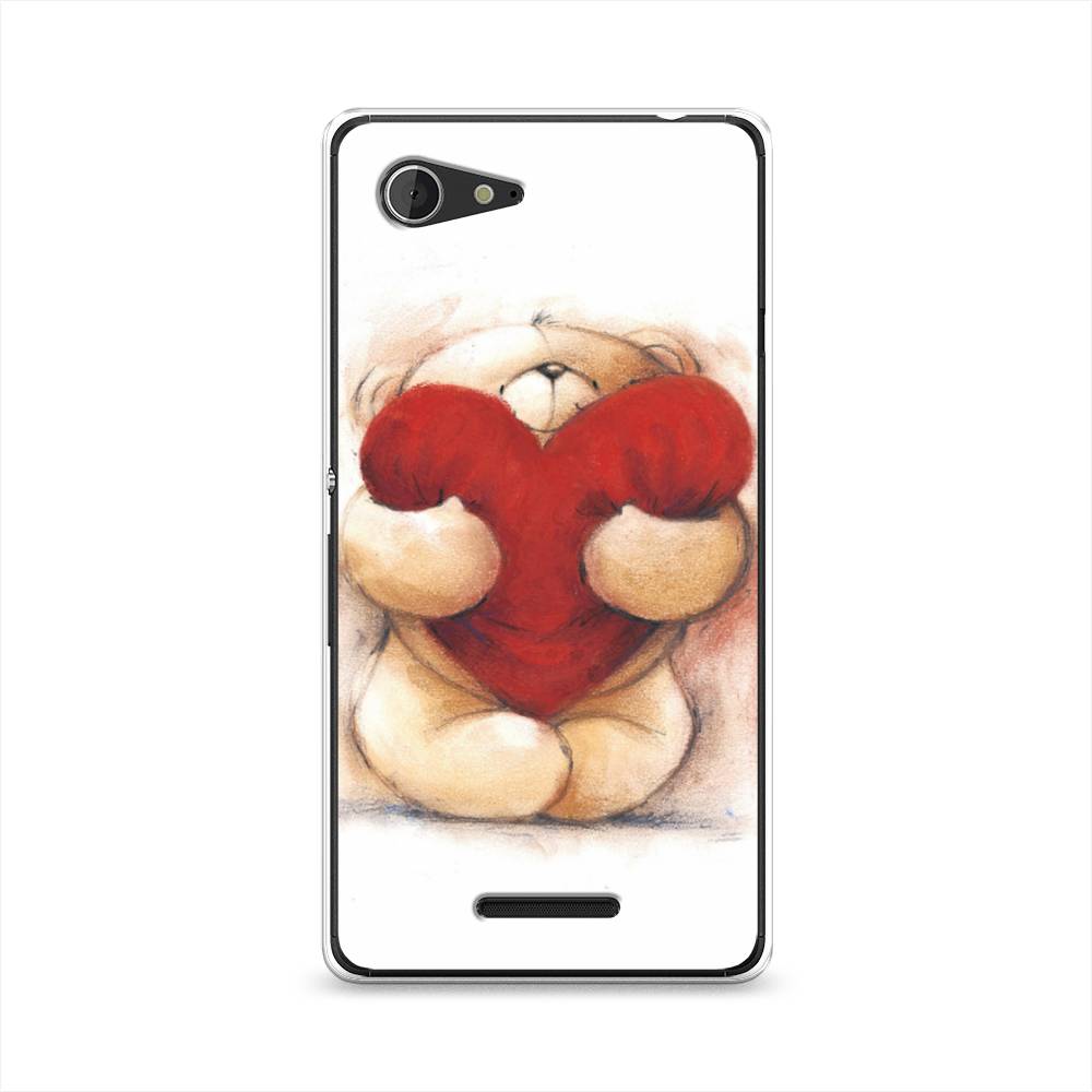 

Чехол Awog "Мишка с сердцем 1" для Sony Xperia E3, 52750-6