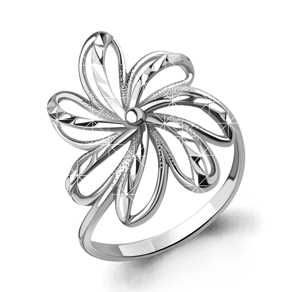 

Кольцо из серебра Aquamarine Aquamarine 50947_925_р р. 18,5, 50947_925_р