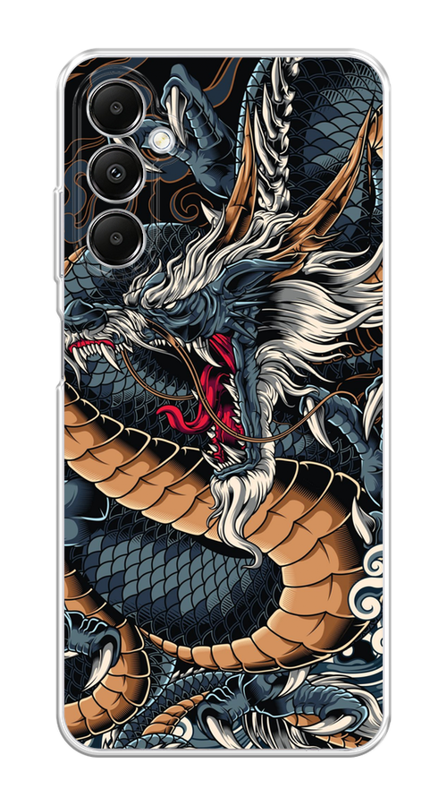 

Чехол на Samsung Galaxy A05s "Japanese Dragon", Коричневый;черный;синий, 2108850-1