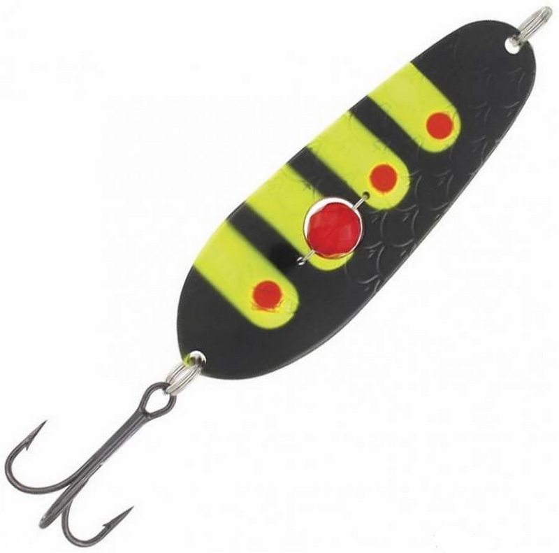 

Блесна Kuusamo Rasanen 70/20 (бусинка) BL/R/FYe-S, UV, Разноцветный