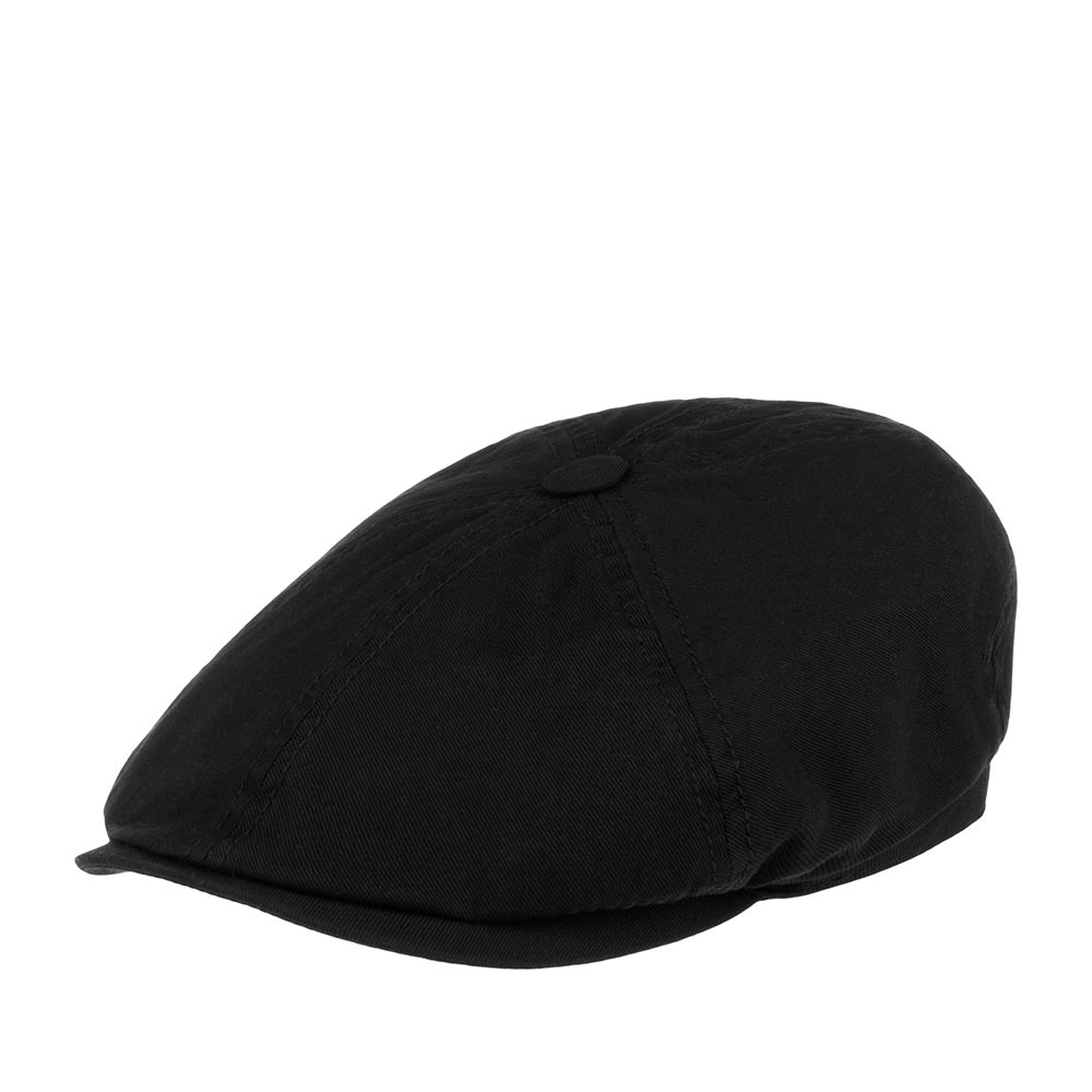 Кепка шестиклинка унисекс Stetson 6641110 6-PANEL CAP COTTON TWILL черная, р.61