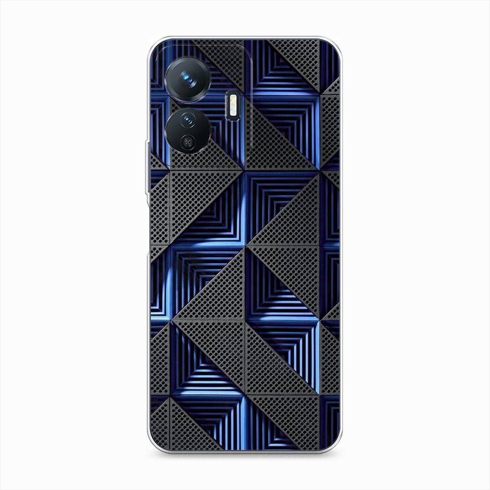 

Чехол на Vivo Y77e "IBM", Серый;синий, 267350-3