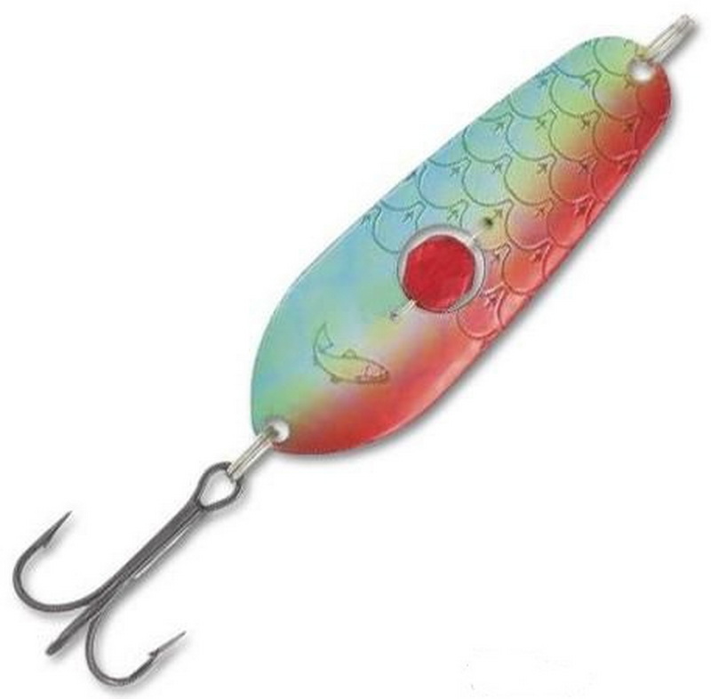 

Блесна Kuusamo Rasanen 60/15 (бусинка) GR/FYe/R-S, UV, Разноцветный