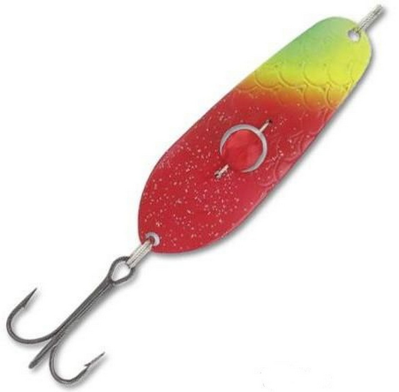 

Блесна Kuusamo Rasanen 60/15 (бусинка) GL/GR/FYe/R-C, UV, Разноцветный