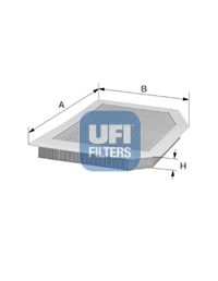 фото Ufi filters фильтр воздушный bmw x3 f25, x4 f26 18i-28i 30.597.00 1шт