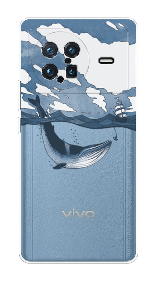 

Чехол на Vivo X Note "Большой кит", Синий, 266950-1