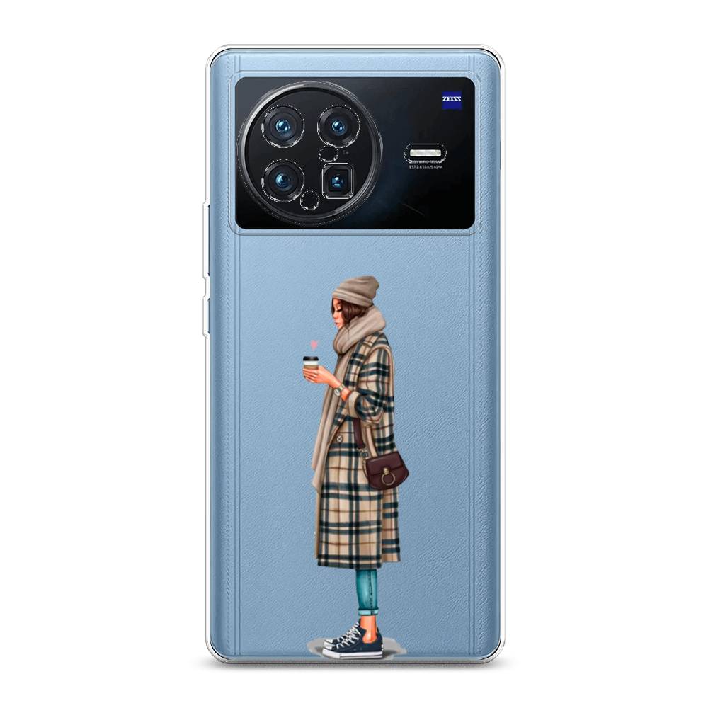 

Чехол на Vivo X Note "Утренний кофе", Коричневый;бежевый, 266950-6