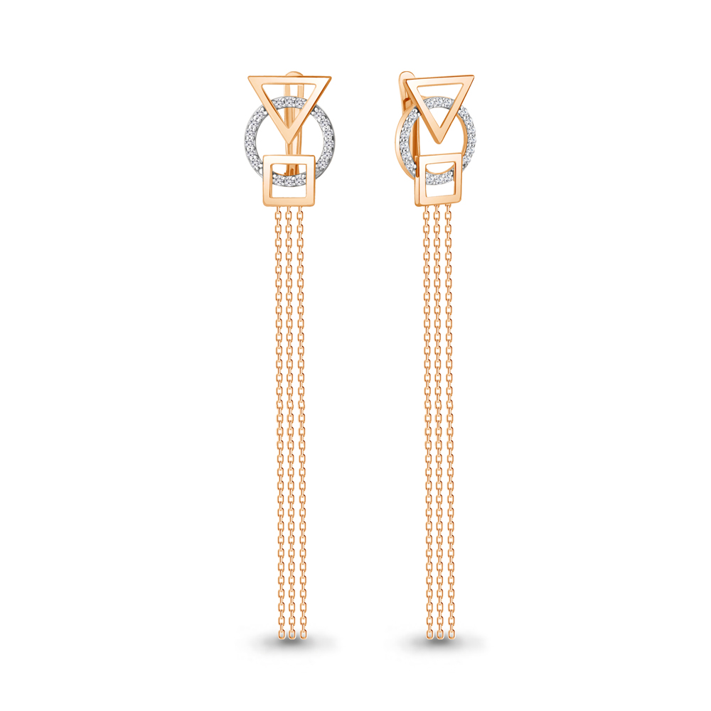 

Серьги из серебра с фианитом Aquamarine Aquamarine 49797А_925_з, 49797А_925_з