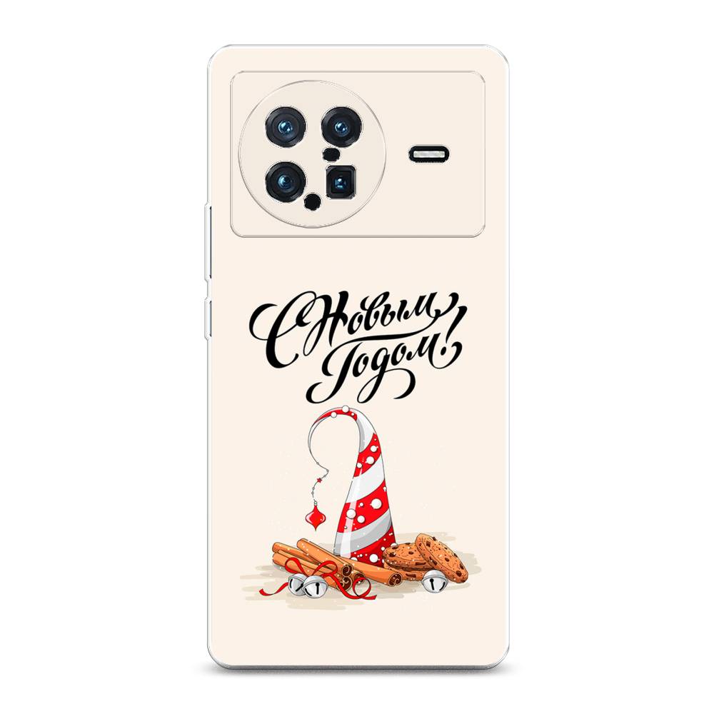 

Чехол на Vivo X Note "Подарки на Новый Год", Бежевый;красный;черный, 266950-5