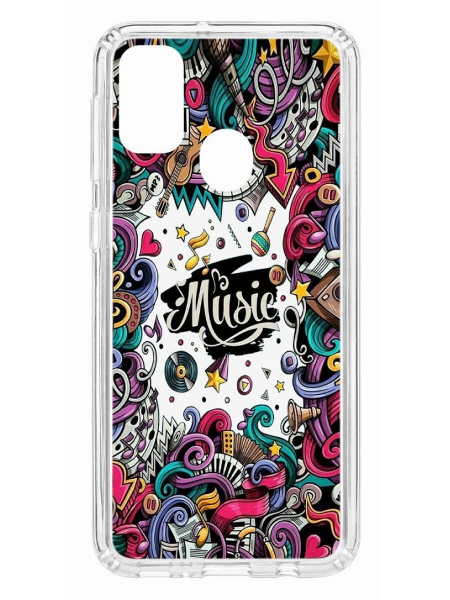 Чехол на Samsung Galaxy M30S Kruche Print Music