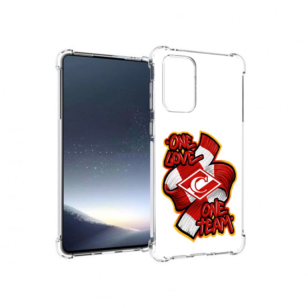 

Чехол MyPads Tocco для Samsung Galaxy A73 ФК спарак 1 любовь (PT226913.548.184), Прозрачный, Tocco