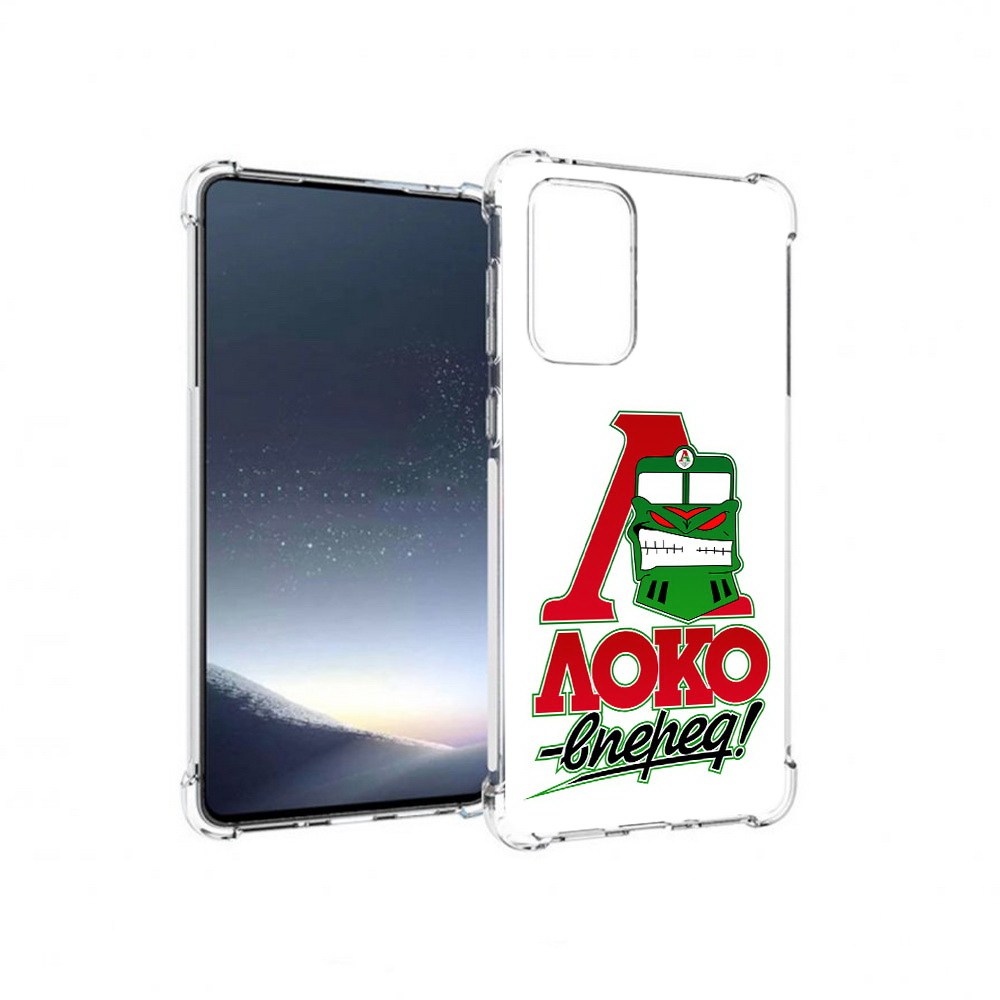 

Чехол MyPads Tocco для Samsung Galaxy A73 ФК локо вперед (PT226913.548.181), Прозрачный, Tocco