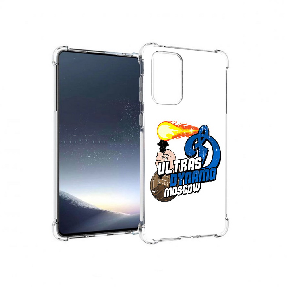 

Чехол MyPads Tocco для Samsung Galaxy A73 ФК Динамо (PT226913.548.177), Прозрачный, Tocco