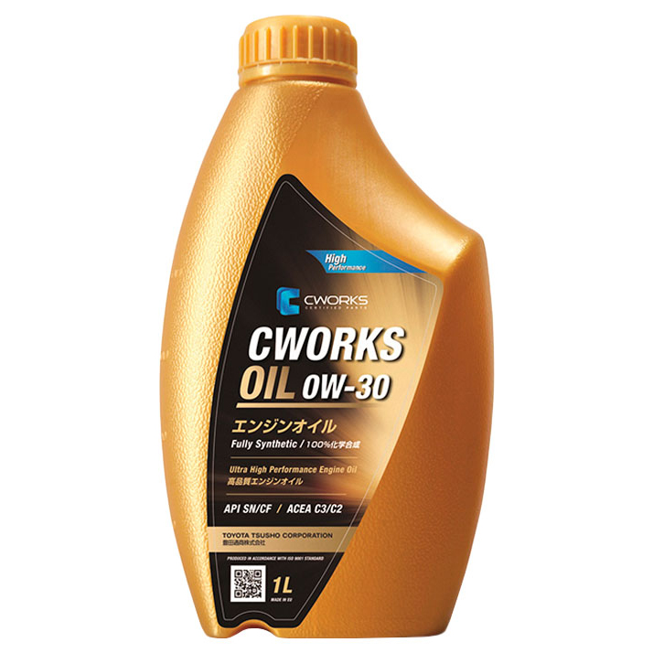 Моторное масло CWORKS синтетическое 0W30 C2/C3 SN/CF 1л