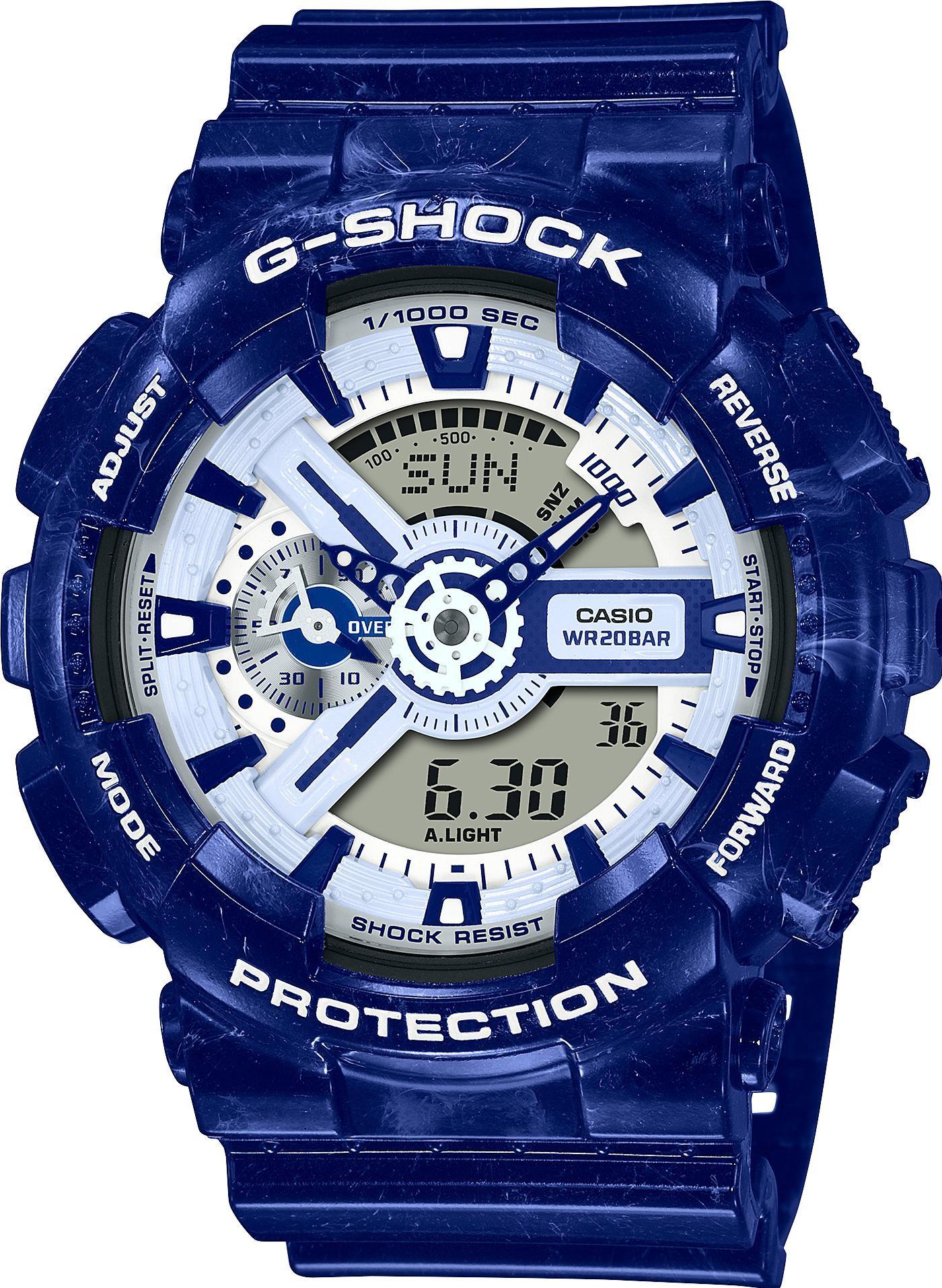 

Наручные часы мужские Casio GA-110BWP-2A, GA-110BWP-2A