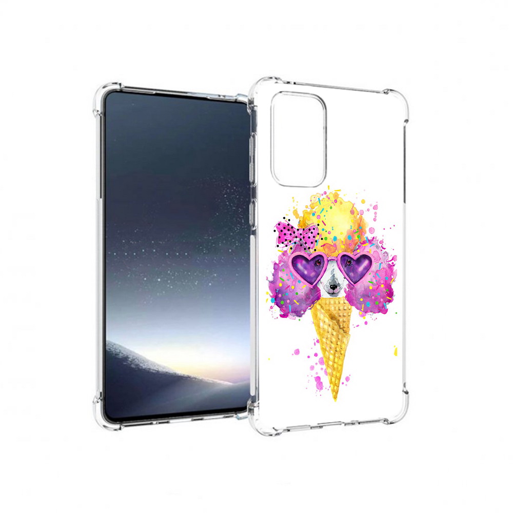 

Чехол MyPads Tocco для Samsung Galaxy A73 Рожок (PT226913.548.146), Прозрачный, Tocco