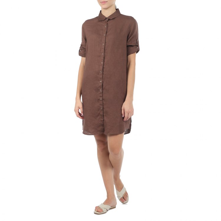 

Платье женское Maison David DRESS коричневое L, Коричневый, DRESS