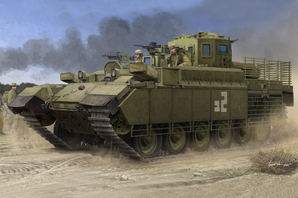 

Сборная модель HobbyBoss 1/35 IDF PUMA CEV 84547