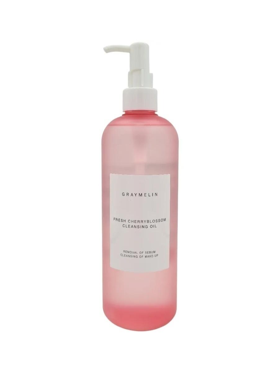 Гидрофильное масло Graymelin Fresh Cherry Blossom Cleansing Oil 400 мл боди с рюшами крошка я cherry red рост 86 92 вишневый