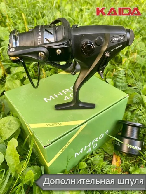 

Рыболовная катушка KAIDA MHR 01-40, Черный, MHR01-40