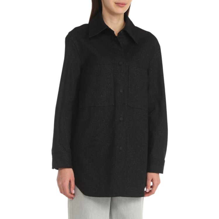 

Рубашка женская Calzetti 2shirtF черная S, Черный, 2shirtF