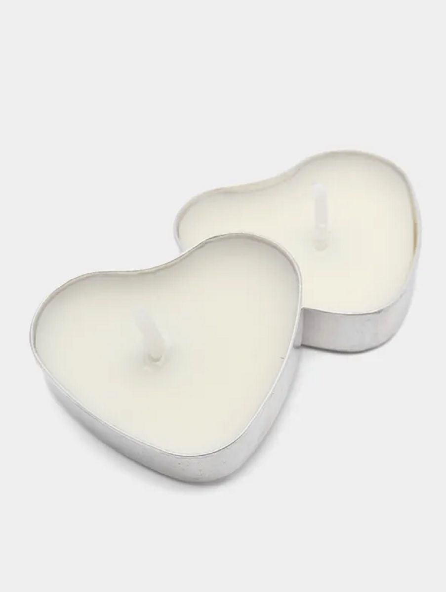 

Свечи COSY декоративные в металлической гильзе в форме Сердце 2 штуки белые, ЮВ_А1-83А-СВ.ЧАЙ