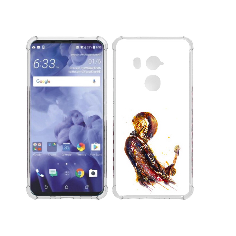 

Чехол MyPads Tocco для HTC U11 Plus космо-музыкант, Прозрачный, Tocco