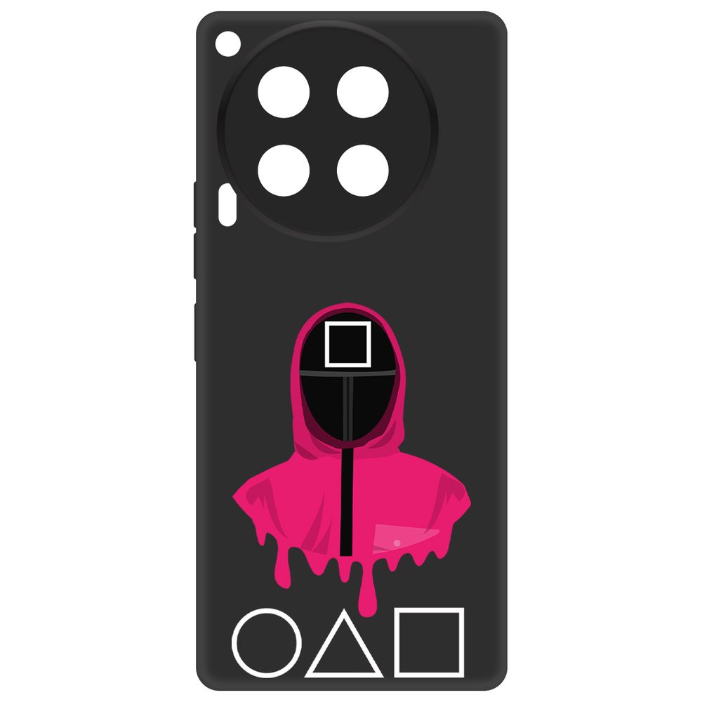 

Чехол-накладка Krutoff Soft Case Игра в кальмара-Начальник для TECNO Camon 30 черный