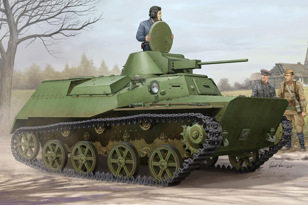 

Сборная модель Hobby Boss 1/35 Russian T-30S Light Tank 83824