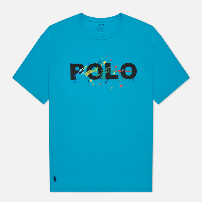 

Футболка мужская Polo Ralph Lauren 710-852108 голубая M, 710-852108