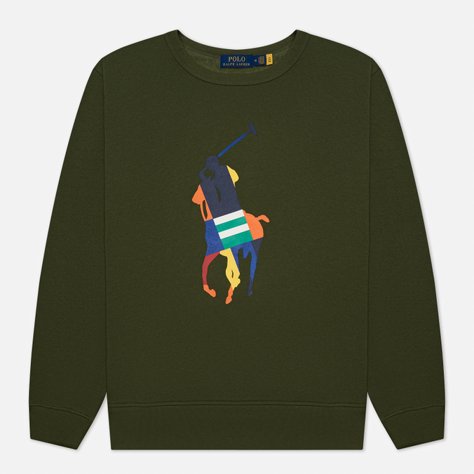 

Свитшот мужской Polo Ralph Lauren 710-845188 зеленый XXL, 710-845188