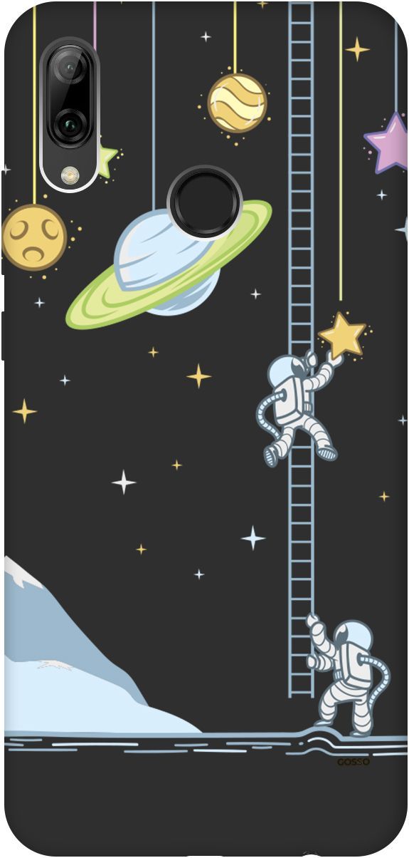 

Чехол на Honor 10 Lite/Huawei P Smart (2019) "Ladder into Space" черный, 2450