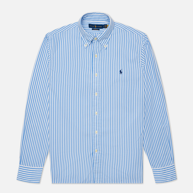 

Рубашка мужская Polo Ralph Lauren 710-844562 голубая M, 710-844562