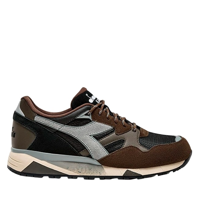 

Кроссовки мужские Diadora N9002 Polar коричневые 44.5 EU, Коричневый, N9002 Polar