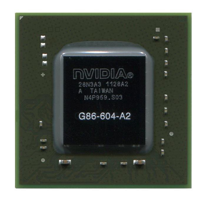 фото Видеочип geforce g86-604-a2, bga nvidia