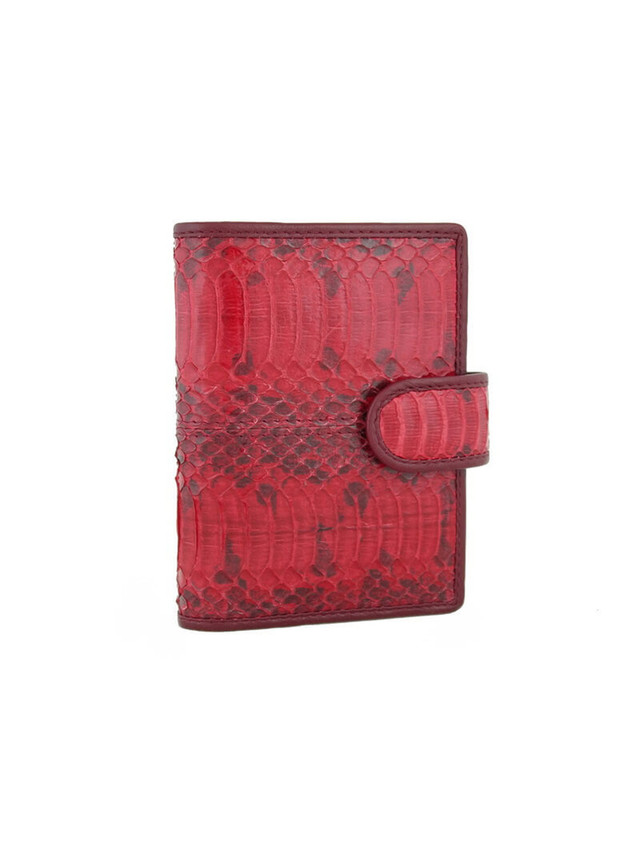 

Визитница женская Exotic Leather kz-258 красная, kz-258