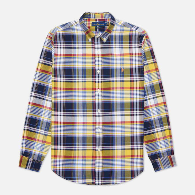 

Рубашка мужская Polo Ralph Lauren 710-844537 желтая L, 710-844537