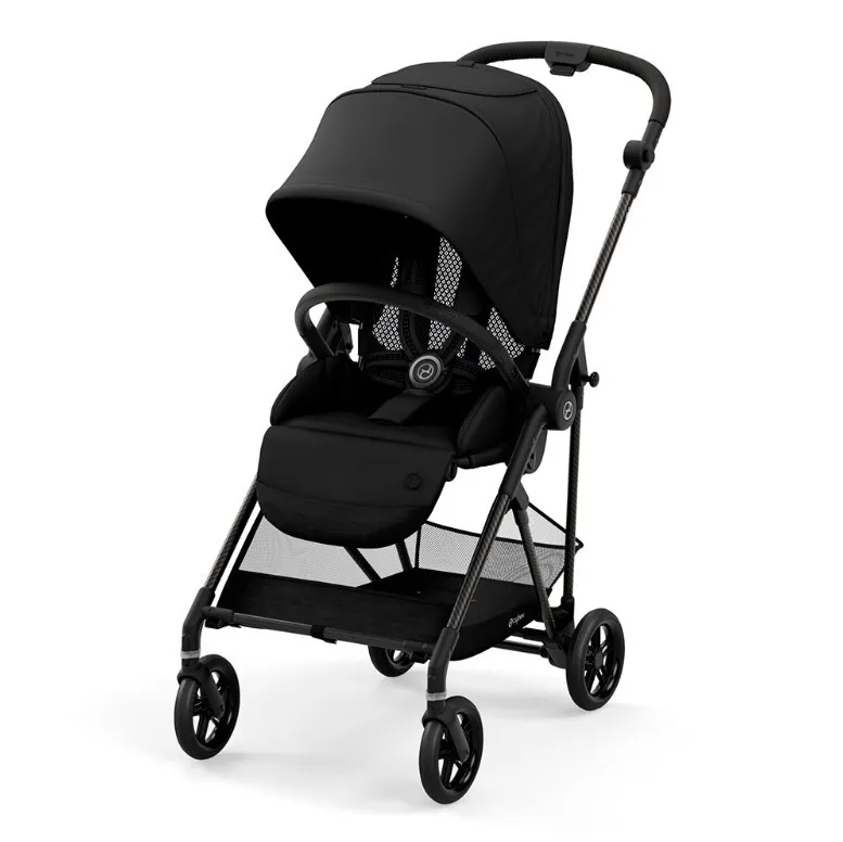 

Прогулочная коляска Cybex Melio Carbon Deep Black 521004819, Melio Carbon