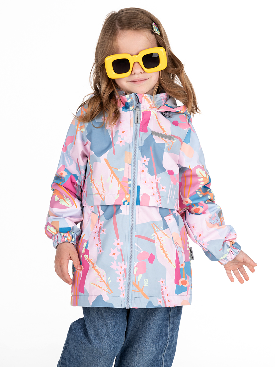 

Ветровка детская NIKASTYLE 4л1424, аква, 122, Голубой, 4л1424