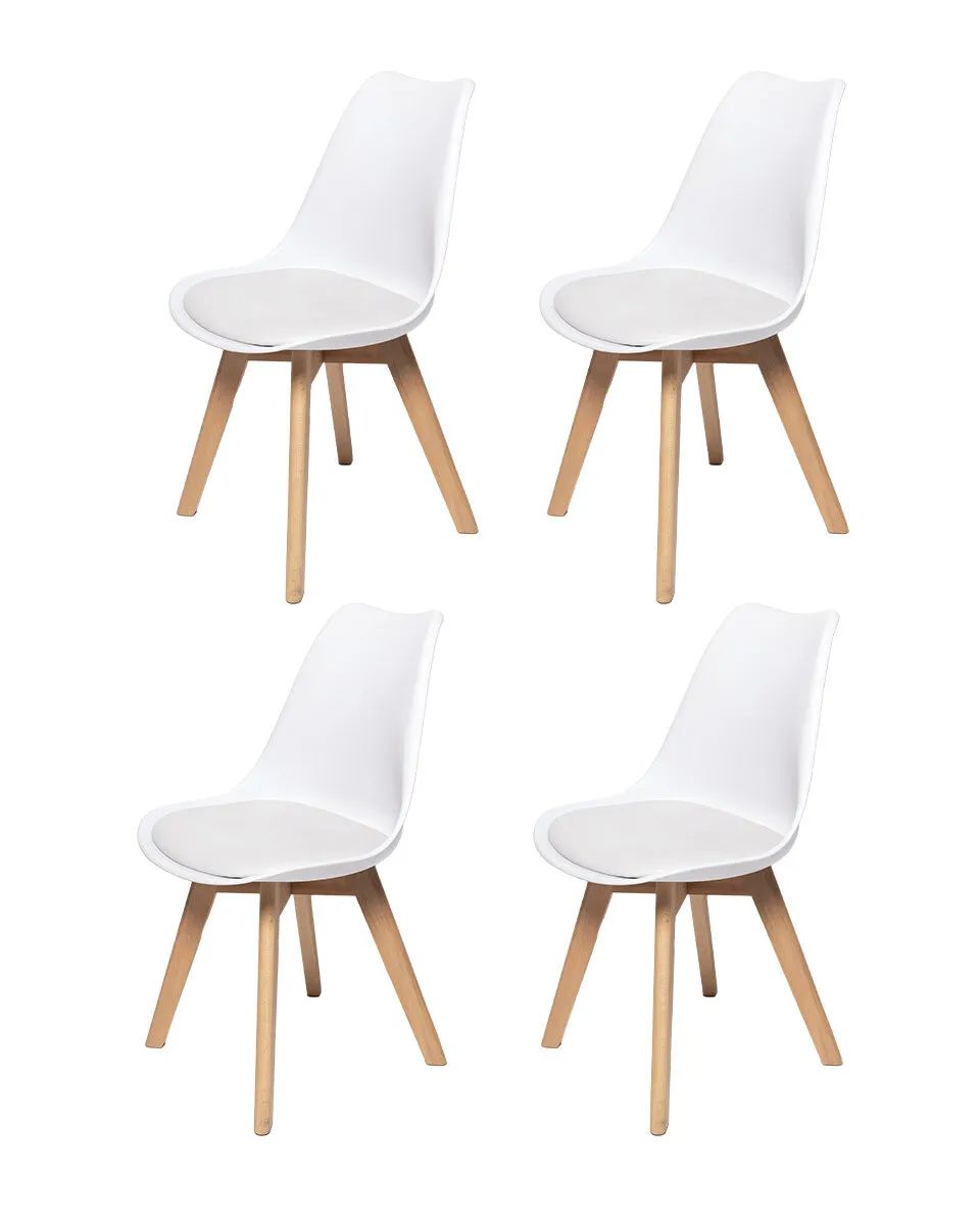 

Стул La Room SC-034 SC-034 белый, белый, SC-034