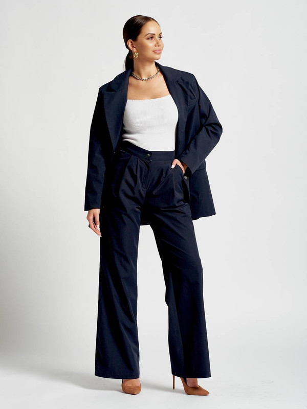 

Костюм женский DAZZLE STYLE Анита синий 44 RU, Анита